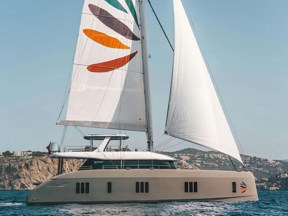 Sunreef 80 yacht for charter