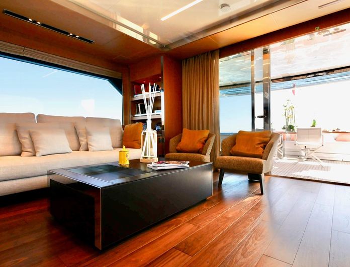 Riva 100 Corsaro yacht for charter