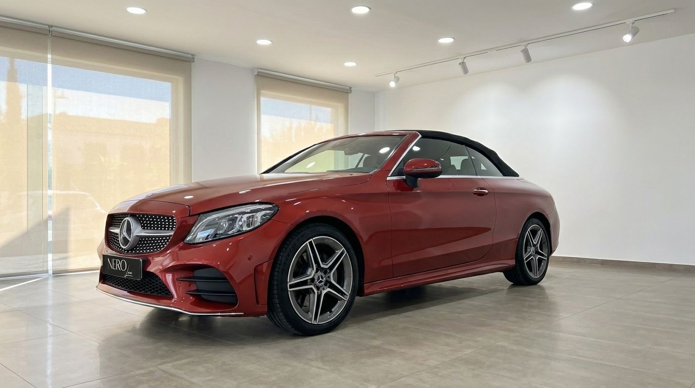 Mercedes-Benz C 200 AMG Line Cabriolet 2020 - Convertible - View 1 - Luxury Car Rental