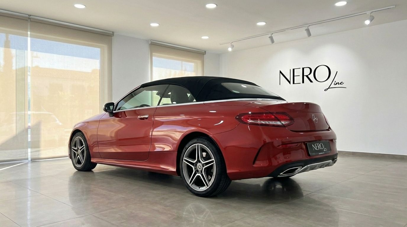 Mercedes-Benz C 200 AMG Line Cabriolet thumbnail 2